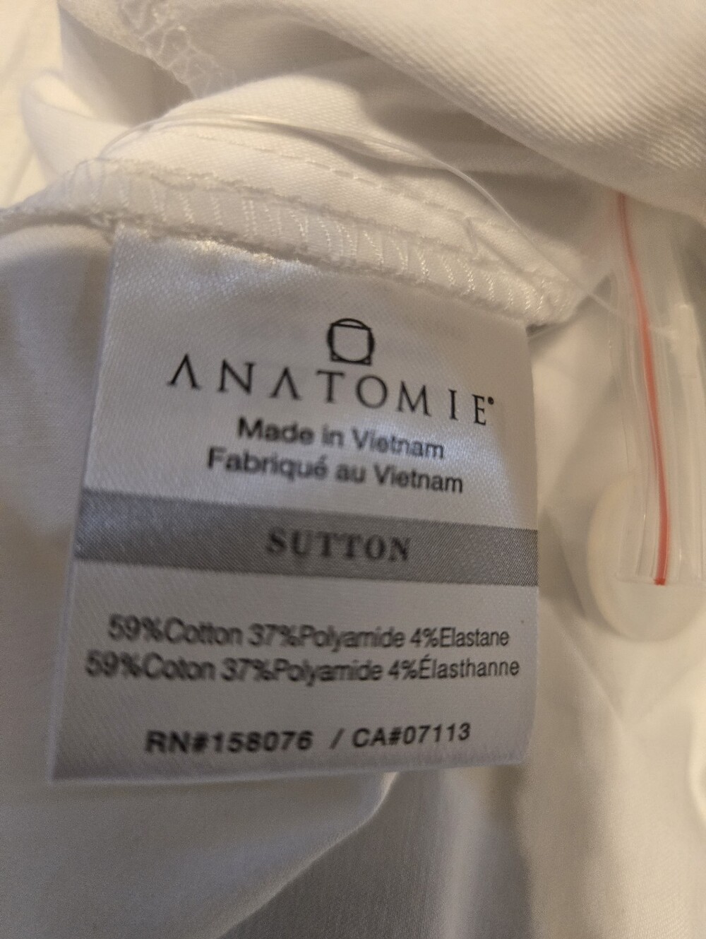 Anatomie Sutton Women's Size Medium Lace Sleeve Trucker Jacket New - Picture 5 of 5